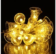 Retlux - Catena natalizia LED 20xLED/3xAA/bianco caldo 2,2m campane