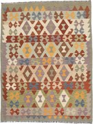 Kilim Tappeto 200x150 (Afghanistan) Annodato A Mano