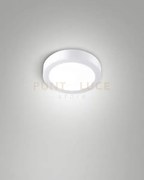 Nicole plafoniera esterno bianco cct 8w 2700k/3000k/4000k 896lm d.1...