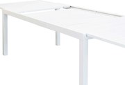 DEXTER - tavolo da giardino allungabile in alluminio da 200 x 100 cm