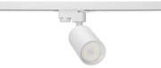 Faretto GU10 per binario Monofase - Bianco - Orientabile