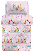 Trapunta Singolo Princess flowers Warner bros baby, in