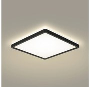 Brilagi - Lampada LED da bagno ULTRA SLIM LED/18W/230V 30x30 cm nero IP54