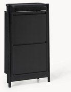 Scarpiera in legno con ripiani pieghevoli Libby