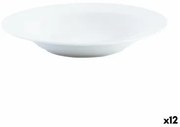 Piatto Fondo Quid Basic Bianco Ceramica Ø 21,5 cm (12 Unità)