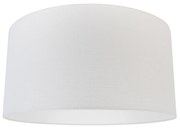 Paralume in tessuto bianco 50/50/25