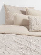 Copripiumino in cotone percalle lavato Leonora