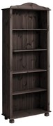 Libreria marrone in legno di pino 70x181 cm Ella - Støraa