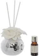 Profumatore calla con argento Miro Silver, con essenza e bastoncini