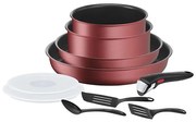 Tefal - Set pentole 10 pz INGENIO DAILY CHEF rame