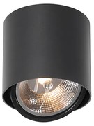 Faretto di design nero AR111 - Impact
