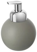 Dispenser Sapone In Ceramica Grigio Con Erogatore Di Schiuma Oslo
