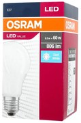 Lampadina LED A60 E27/9,5W/230V 4000K - Osram