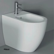 Alice Ceramica "Form" Bidet Da Terra Filoparete Bianco Opaco