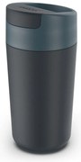 Tazza da viaggio blu scuro-antracite 450 ml Sipp - Joseph Joseph