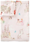 Coperta per bambini rosa in micropile 150x200 cm Fairytale – Belle &amp; Boo