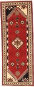 Shiraz Tappeto 220 x 80 (Iran) Annodato A Mano