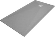 Mexen Stone+ piatto doccia composito rettangolare 200 x 80 cm, grigio-cemento - 44618020