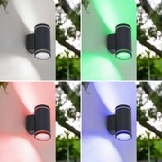 Lindby Smart Applique da esterno a LED Valtin CCT RGB Tuya IP54