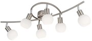 Globo 671606016X - Lampadario a plafone LED LOXY 6xE14/5W/230V