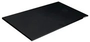 Piatto doccia in resina Strato nero L 140 x L 90 x H 2.8 cm opaco effetto pietra