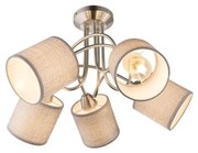 Globo 15185-5D - Lampadario fisso PACO 5xE14/25W/230V