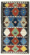 Kilim Tappeto 220x110 (Iran) Tessuto A Mano