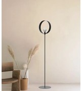 Lampadario Moderno Nucleo nero paralume nero E27 Ø40cm LUMICOM