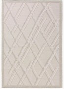 Tappeto da interno-esterno con struttura in rilievo Flora