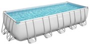Bestway Power Steel Set Piscina Rettangolare 6.40m x 2.74m x 1.32m