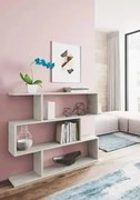 Libreria bassa Athena 97hx110x25 cemento