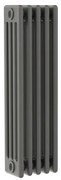 Radiatore acqua calda Comby in acciaio 4 colonne, 5 elementi, interasse 535 mm, antracite