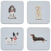 Set di 4 sottobicchieri Curious Dogs - Cooksmart ®
