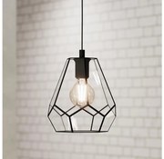 Eglo 43643 - Lampadario su corda MARDYKE 1xE27/40W/230V