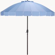 Ombrellone rotondo con manovella Panza, Ø 252 cm