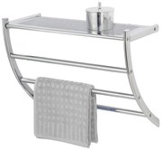 WENKO 15578100 - Porta asciugamani PESCARA 56 x 46 cm cromo lucido