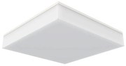 Plafoniera LED Regolabile 18W, 24W, 30W, Quadrata, CCT, IP54 33x33 cm Colore Bianco Variabile CCT