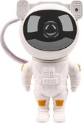 Retlux - Proiettore LED per bambini 230V astronauta 23,3 cm + telecomando