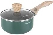 Casseruola 16 cm verde Cooking Therapy con coperchio