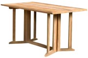 CHOROS - tavolo da giardino pieghevole in legno di teak