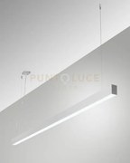 Millet sospensione alluminio 3000k 3380lm 23w opale dimmerabile da...