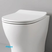 The Artceram "Ten" Copriwater Frizionato Soft-Close Bianco Lucido