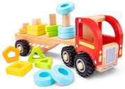 Camion in legno per smistamento e impilamento