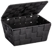 WENKO 22197100 - Cestino ADRIA 19x14 cm nero