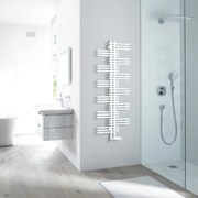 Scaldasalviette ad acqua calda IRSAP YUCCA bianco  interasse 1576 mm, L 50 x H 134 cm