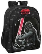 Zaino Scuola Star Wars The fighter Nero 32 X 38 X 12 cm