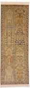 Cashmere Silk Tappeto 60x180 (Indian) Annodato A Mano