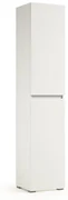Mobile lavanderia Laundry 2 ante in truciolare bianco P 37 x L 45 x H 195 cm