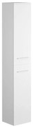 Colonna per bagno sospesa 6 scaffali L30 x P25 x H160 cm Bianco - KAYLA
