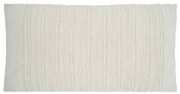 Tikamoon - Copricuscino in cotone 80x40 cm Chil, bianco sporco